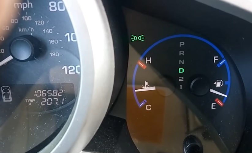 Drive Light Blinking on Honda Pilot