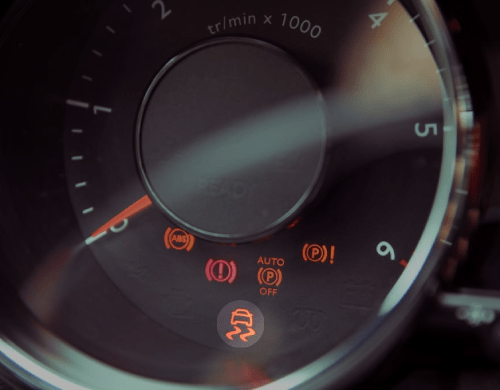 traction control warning light