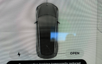 What Does Regenerative Braking Temporarily Reduced Mean On Your Tesla?