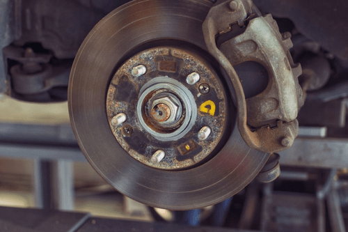 Rusty Brake Rotor