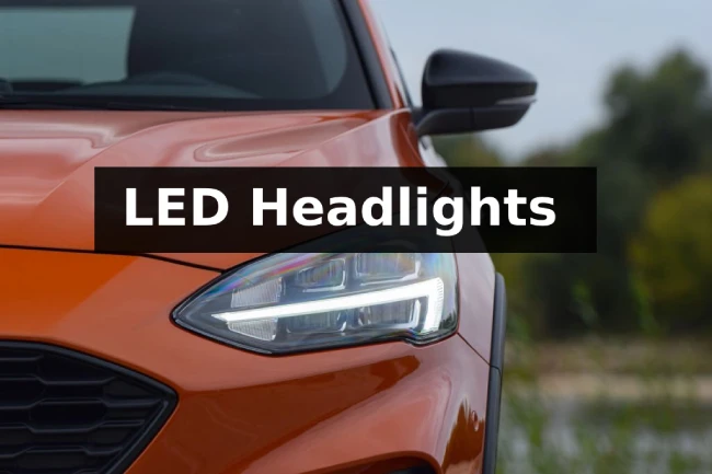 LED car headlights