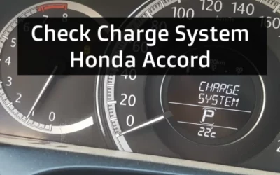 “Check Charge System” In Honda Accord: Causes & Fixes