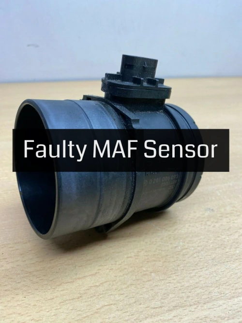 damaged mass airfow sensor