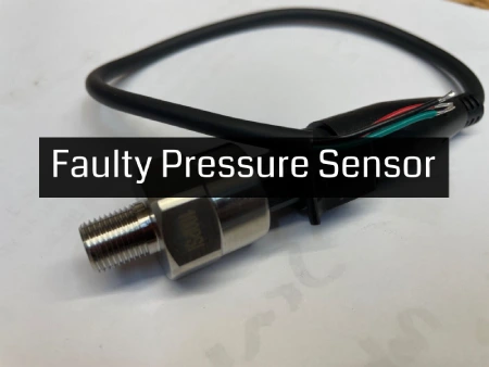 faulty oil pressure sensor