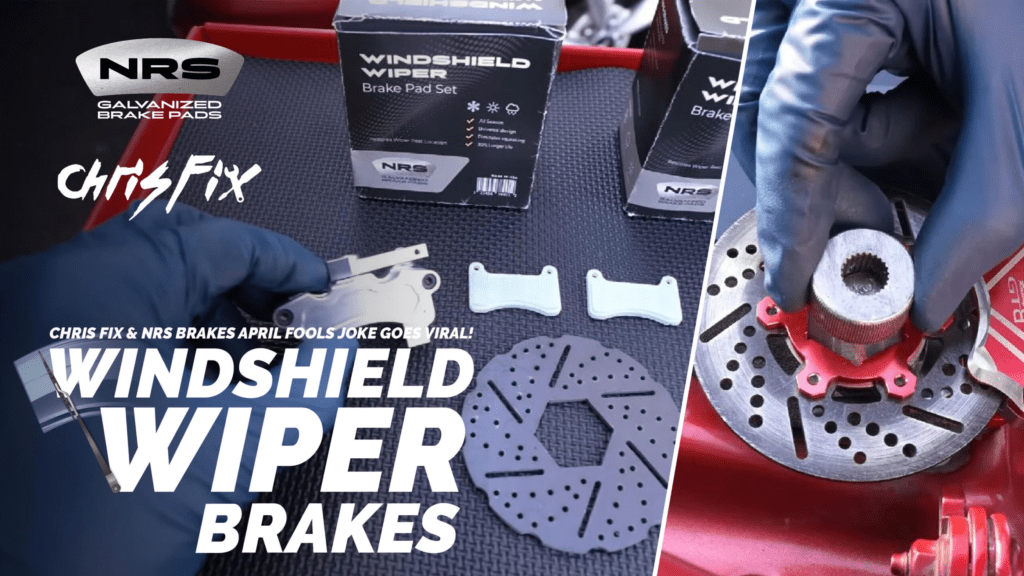 NRS windshield wiper brakes